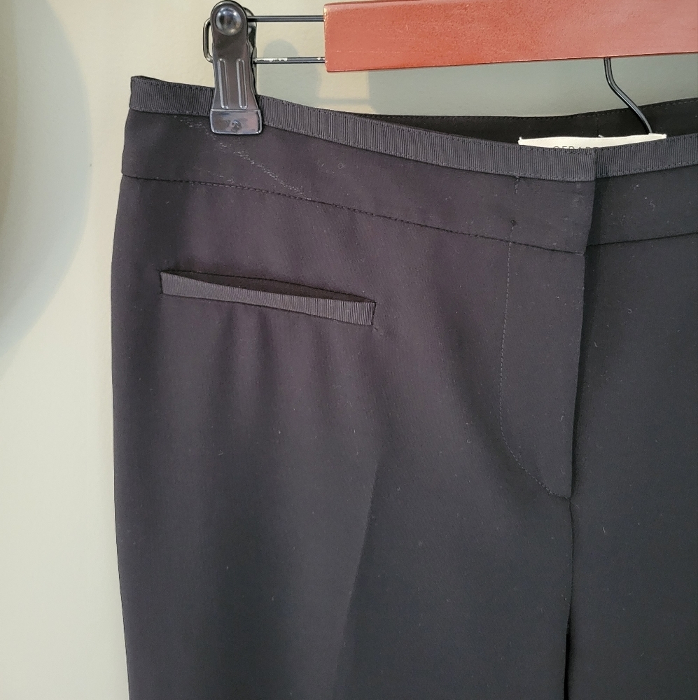 Gerard Darel Black Italian Dress Pants Made in Italy Career Office Trousers - Picture 3 of 8